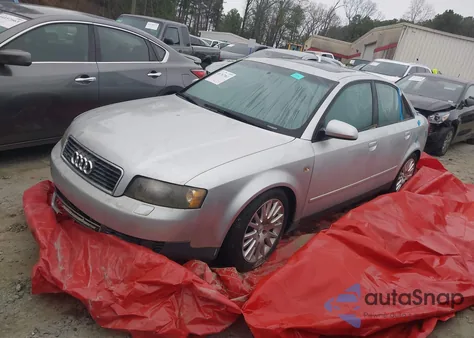 2003 Audi A4 1.8T from USA, damaged, VIN WAULC68E83A169539